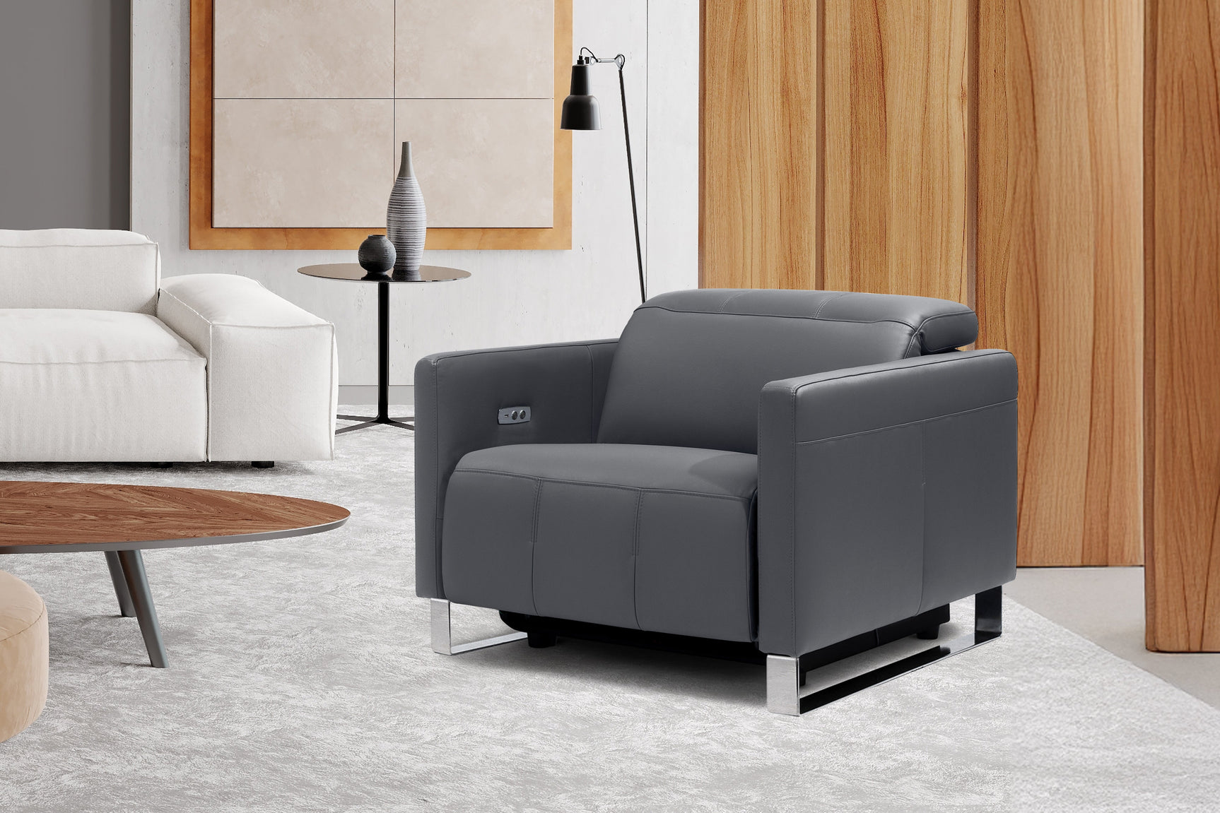 Isla Leather Recliner Chair