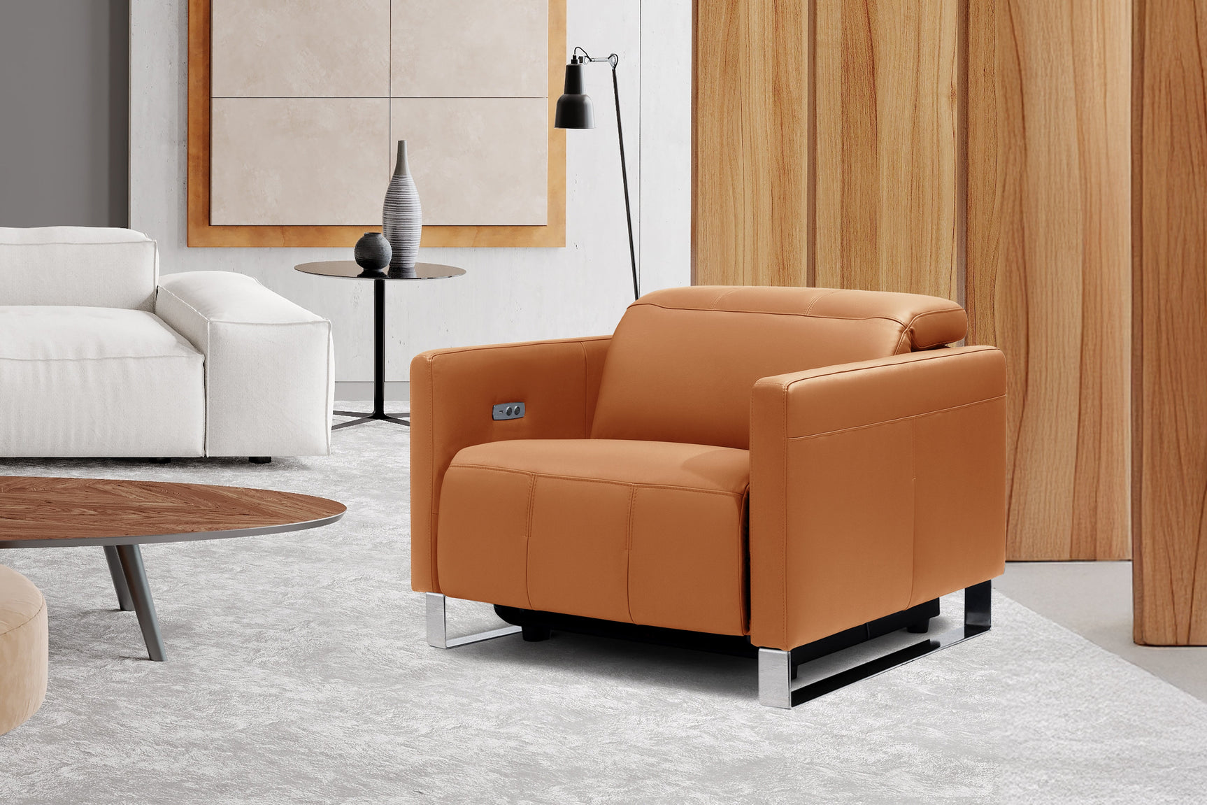 Isla Leather Recliner Chair
