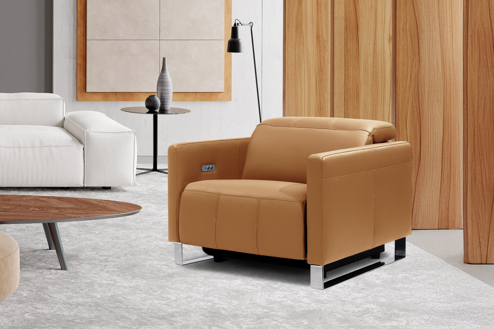 Isla Leather Recliner Chair