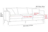 Jasper Leather Sofa
