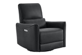 Kirstin Leather Swivel Recliner Chair