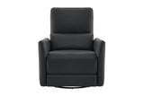 Kirstin Leather Swivel Recliner Chair