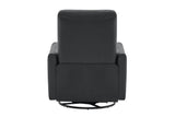 Kirstin Leather Swivel Recliner Chair