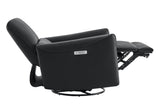 Kirstin Leather Swivel Recliner Chair
