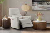 Kirstin Leather Swivel Recliner Chair