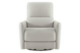Kirstin Leather Swivel Recliner Chair