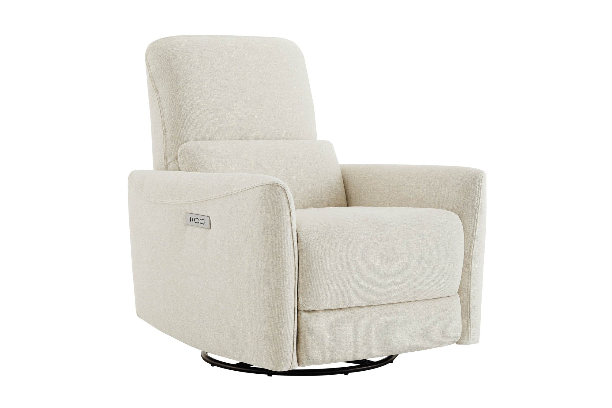 Kirstin Performance Fabric Swivel Recliner Chair