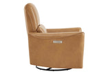 Kirstin Leather Swivel Recliner Chair