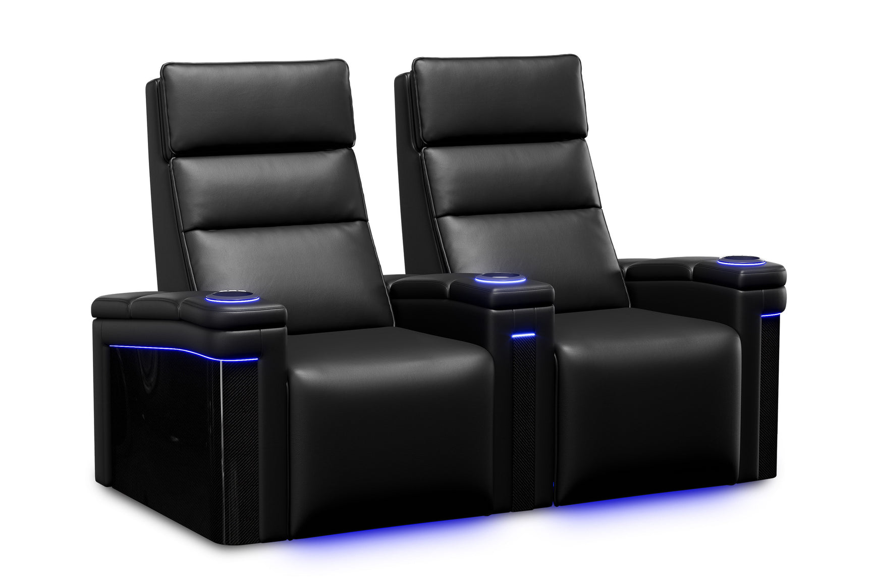Valencia Monza Carbon Fiber Home Theater Seating