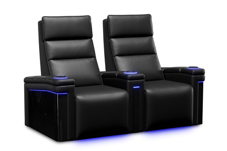 Valencia Monza Carbon Fiber Home Theater Seating