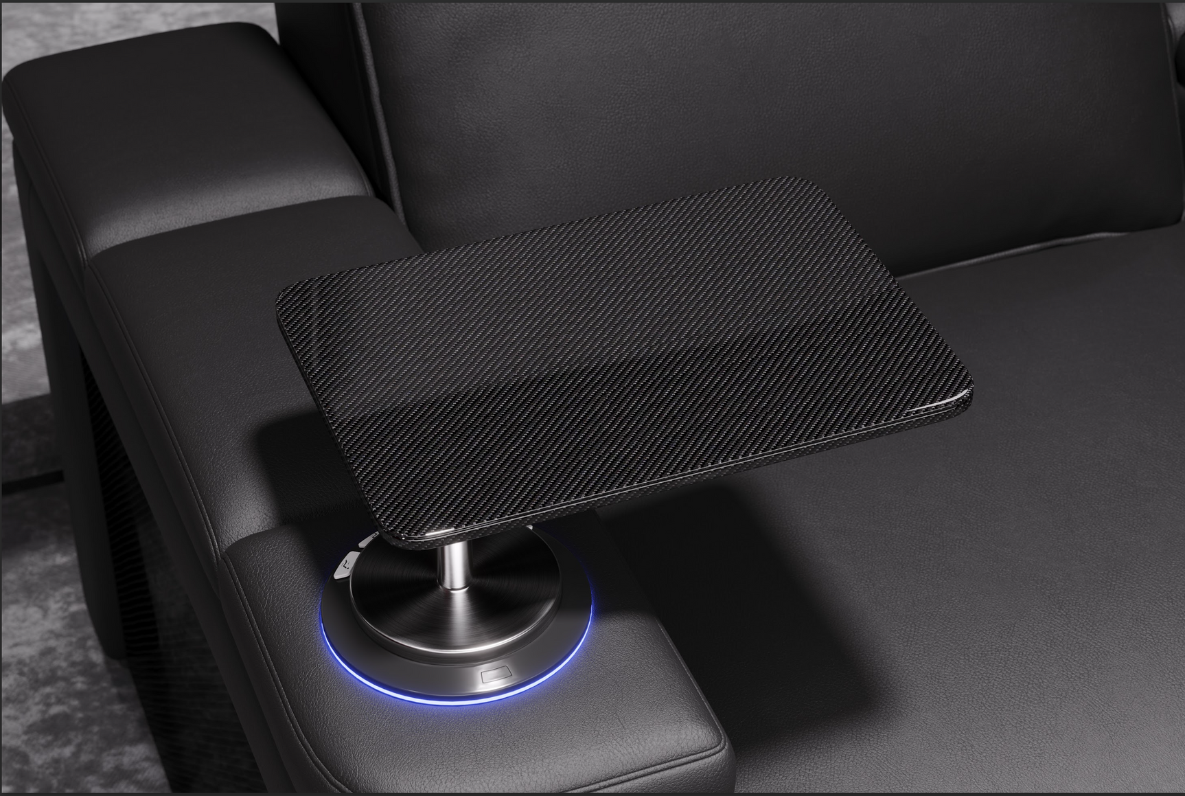 Valencia Monza Carbon Fiber Home Theater Seating