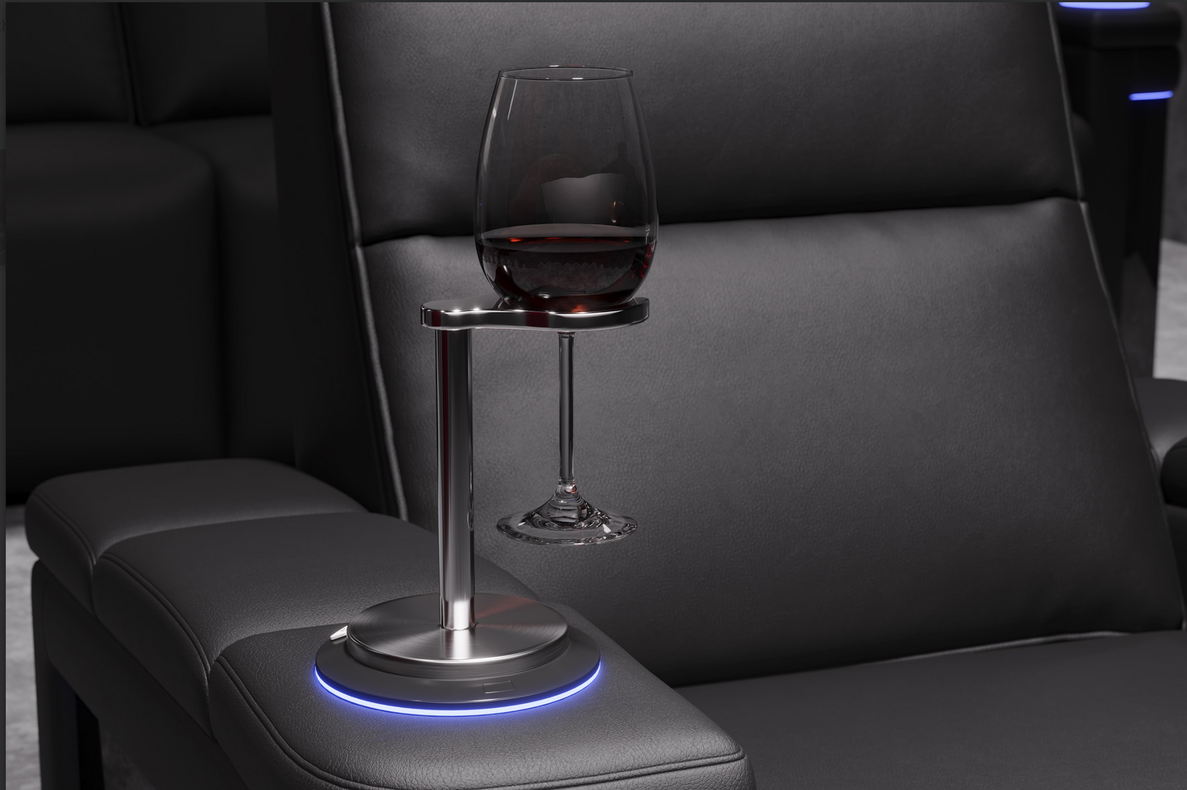 Valencia Monza Carbon Fiber Home Theater Seating