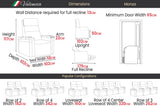 Valencia Monza Carbon Fiber Home Theater Seating