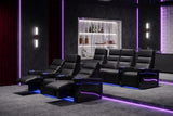 Valencia Monza Carbon Fiber Home Theater Seating