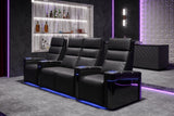 Valencia Monza Carbon Fiber Home Theater Seating