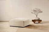 Nathan Leather Ottoman