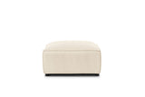 Nathan Leather Ottoman