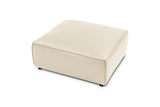 Nathan Leather Ottoman