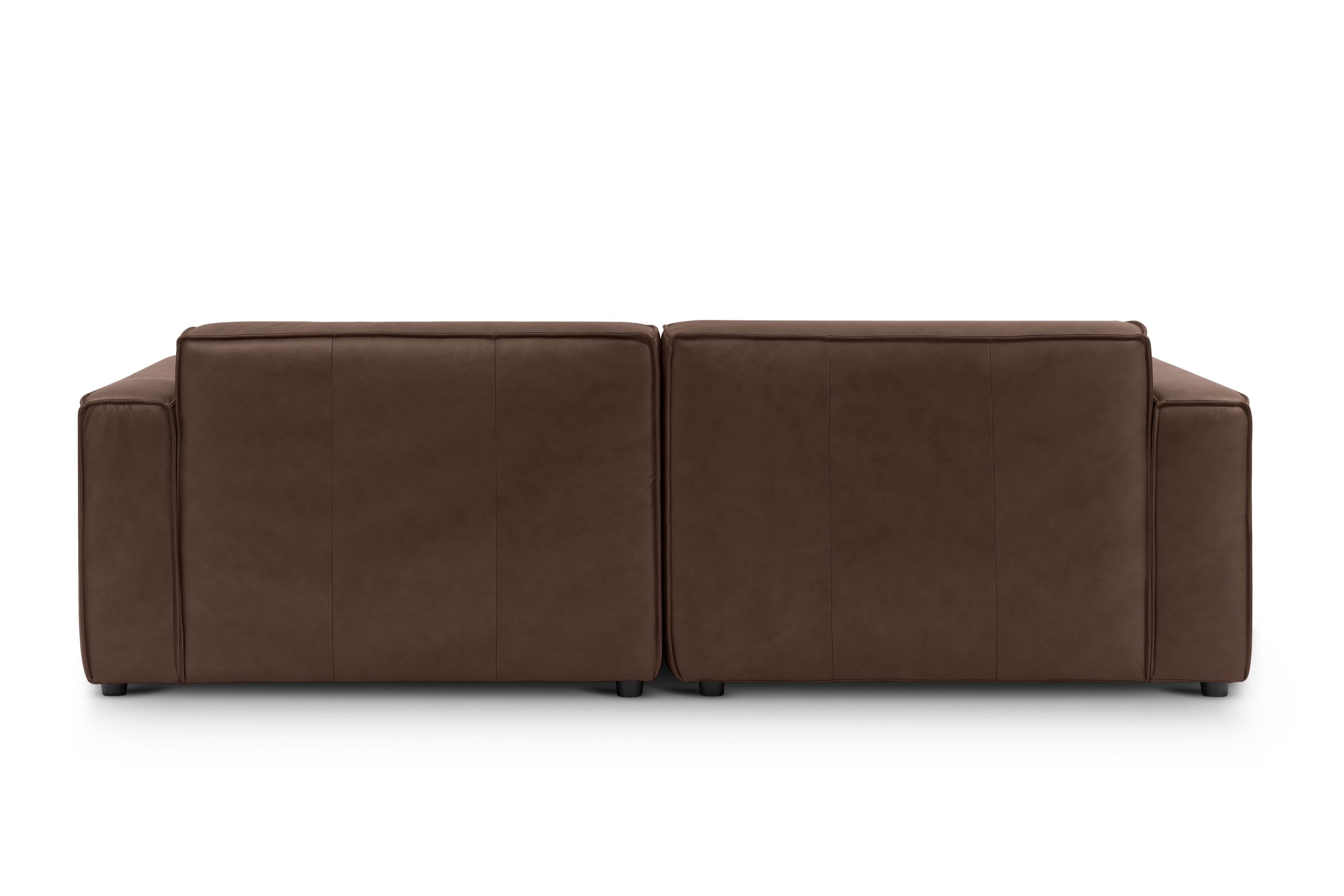 Valencia Nathan Full Aniline Leather Lounge Modular Sofa, Loveseat, Da