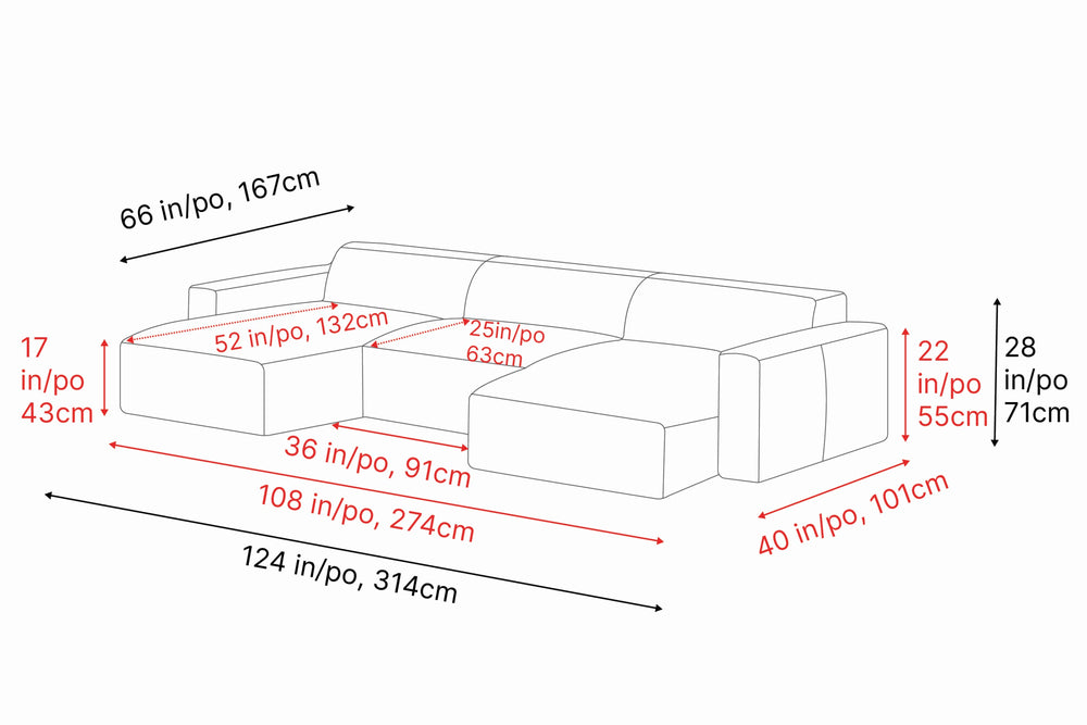 Valencia Nathan Full Aniline Leather Theater Lounge Modular Sofa with Down Feather, Row of 3 Double Chaise, Dark Chocolate