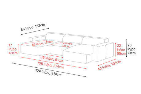 Valencia Nathan Full Aniline Leather Theater Lounge Modular Sofa with Down Feather, Row of 3 Double Chaise, Black Color