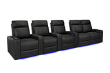 Valencia Piacenza Power Headrest Row of 5 Loveseat Right
