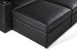 Pisa Ultimate Leather Lounge Sectional
