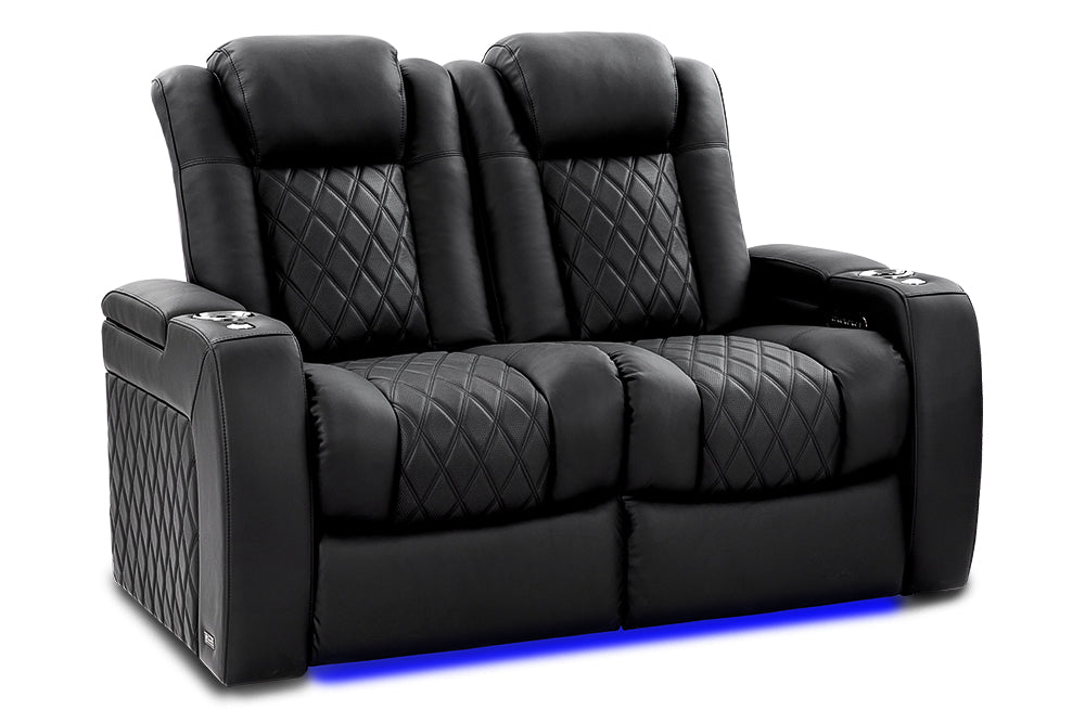 Valencia Tuscany Ultimate Luxury Edition Row of 2 Loveseat Onyx