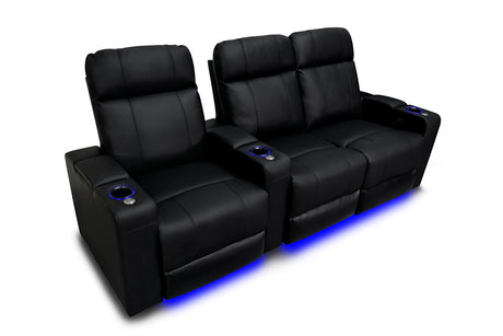 Valencia Piacenza Power Headrest Row of 3 Loveseat Right