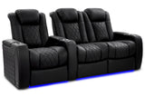Valencia Tuscany Ultimate Luxury Edition Row of 3 Loveseat Right Onyx