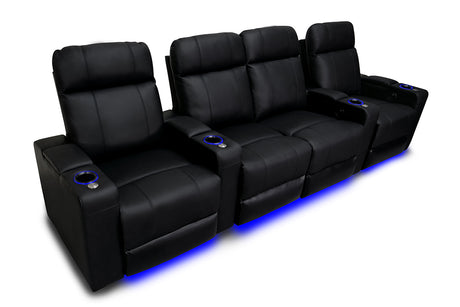 Valencia Piacenza Power Headrest Row of 4 Loveseat Center