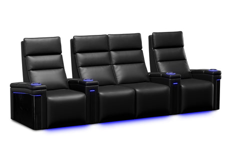 Valencia Monza Carbon Fiber Home Theater Seating