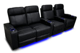 Valencia Piacenza Power Headrest Row of 4 Loveseat Left