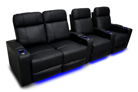 Valencia Piacenza Power Headrest Row of 4 Loveseat Left