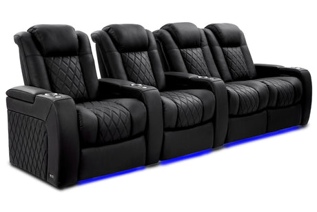 Valencia Tuscany Ultimate Luxury Edition Row of 4 Loveseat Right Onyx