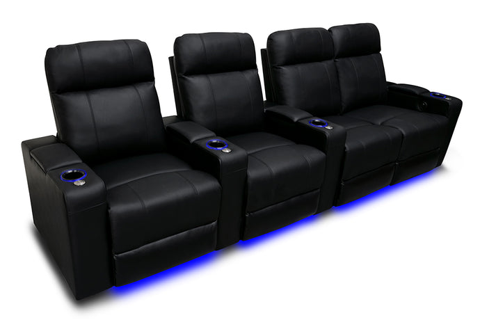 Valencia Piacenza Power Headrest Row of 4 Loveseat Right
