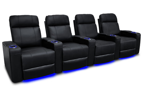 Valencia Piacenza Power Headrest Row of 4