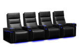 Valencia Monza Carbon Fiber Home Theater Seating