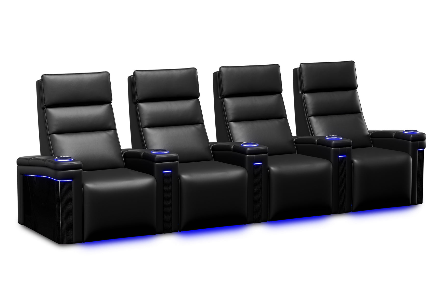 Valencia Monza Carbon Fiber Home Theater Seating