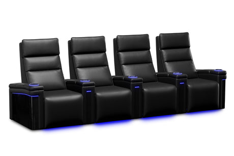 Valencia Monza Carbon Fiber Home Theater Seating