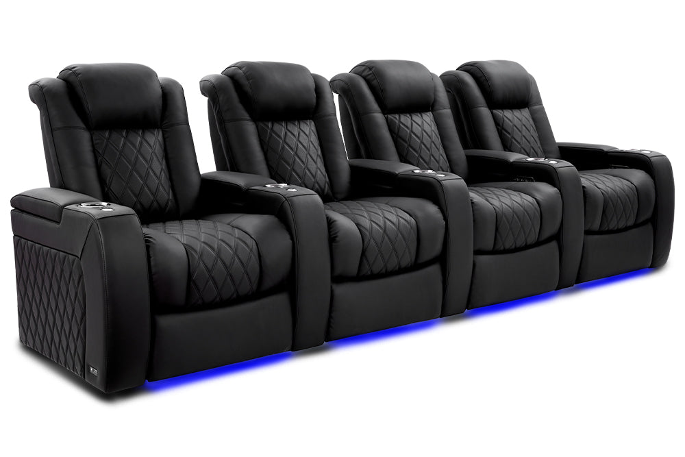 Valencia Tuscany Ultimate Luxury Edition Row of 4 Onyx