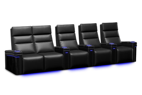 Valencia Monza Carbon Fiber Home Theater Seating