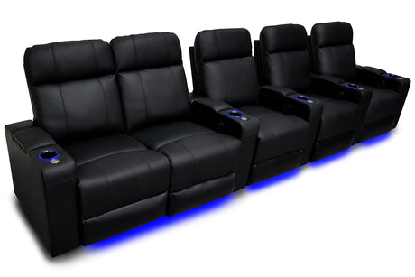 Valencia Piacenza Power Headrest Row of 5 Loveseat Left