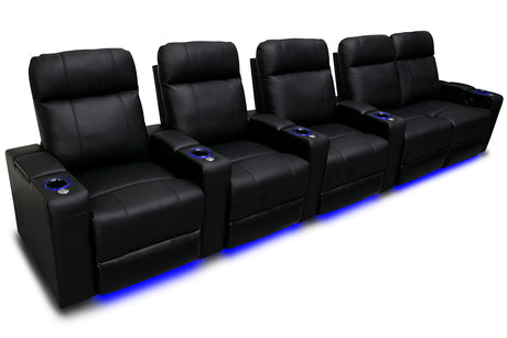 Valencia Piacenza Power Headrest Row of 5 Loveseat Right