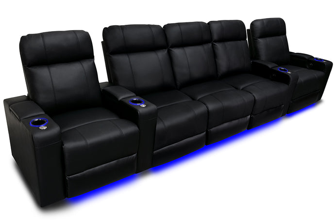 Valencia Piacenza Power Headrest Row of 5 Loveseat Center
