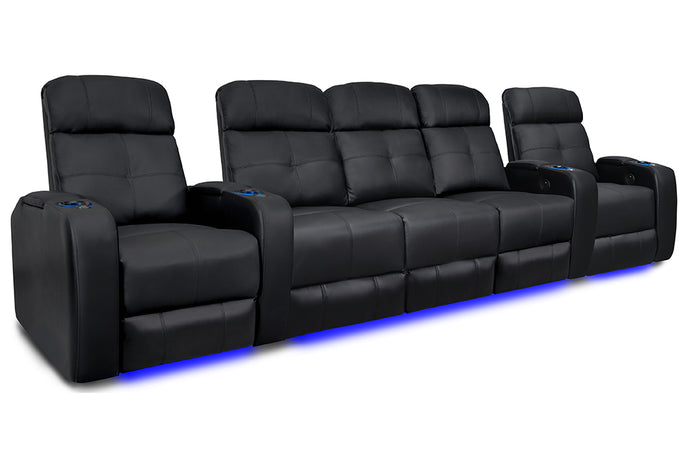 Valencia Verona Power Headrest Set of 5 Center Black