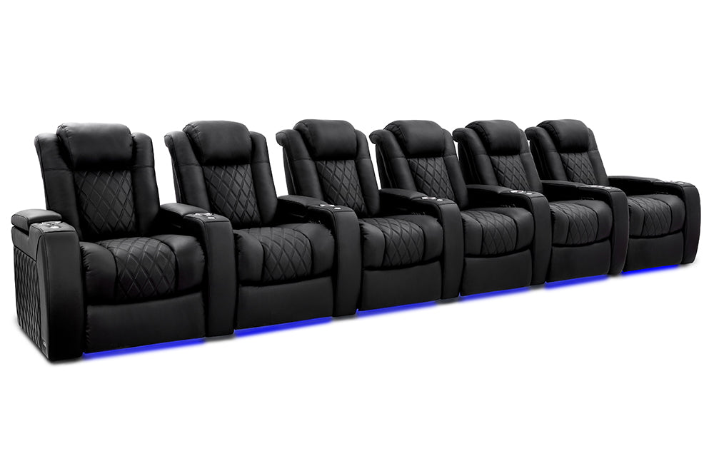 Valencia Tuscany Ultimate Luxury Edition Row of 6 Onyx