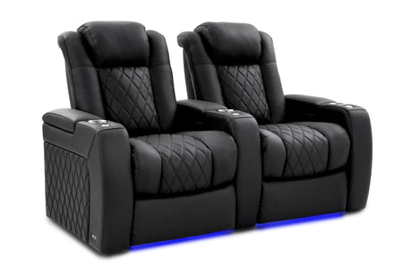 Valencia Tuscany Ultimate Luxury Heat & Ventilation Leather Home Theater Seating