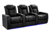 Valencia Tuscany Ultimate Luxury Heat & Ventilation Leather Home Theater Seating