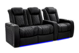 Valencia Tuscany Ultimate Luxury Heat & Ventilation Leather Home Theater Seating